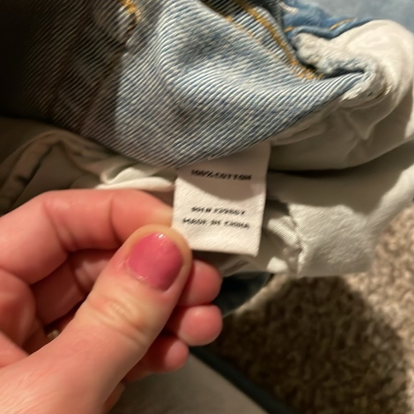 Princess Polly Circle Front Zip Up Jeans sz 8 - Picture 13 of 13